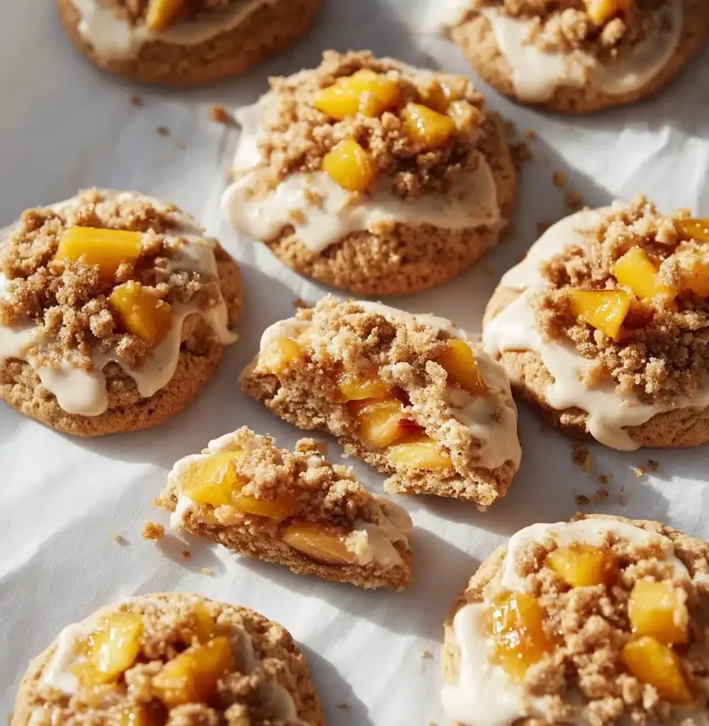 Peach Cobbler Cookies Recipe