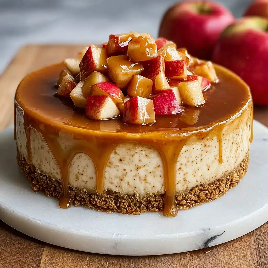 Apple Cider Cheesecake Recipe - Recipe Image