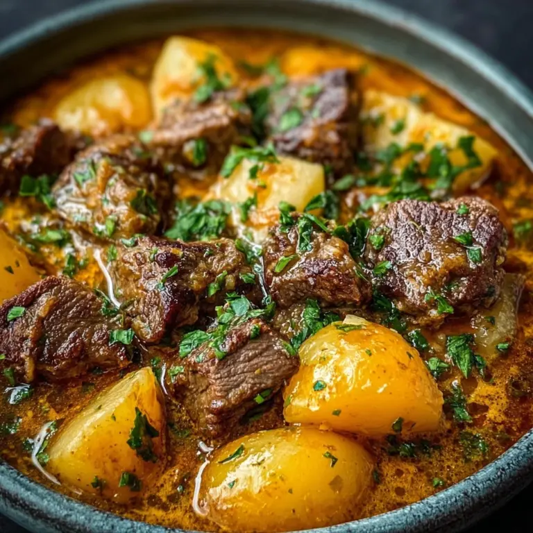 Slow Cooker Steak and Cheddar Potato Casserole Recipe