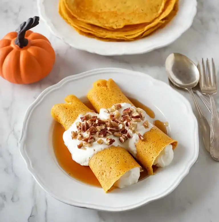 Pumpkin Crepes Recipe