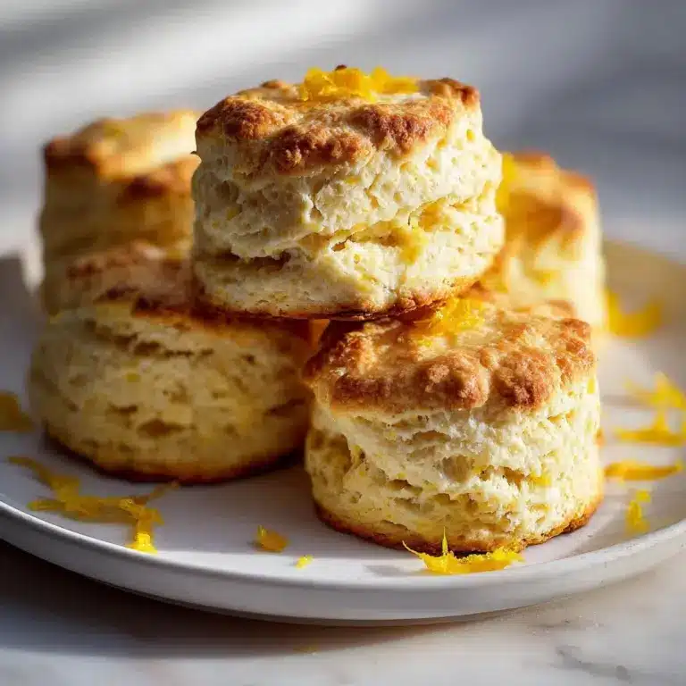 Lemon scones that brighten your day in 30 minutes Recipe