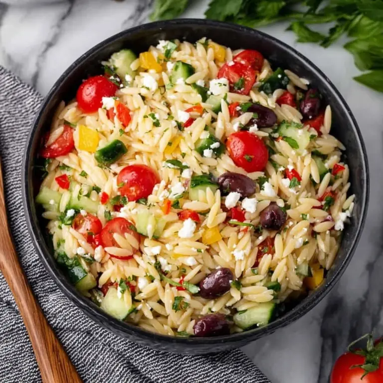 Cowboy Orzo Salad Recipe