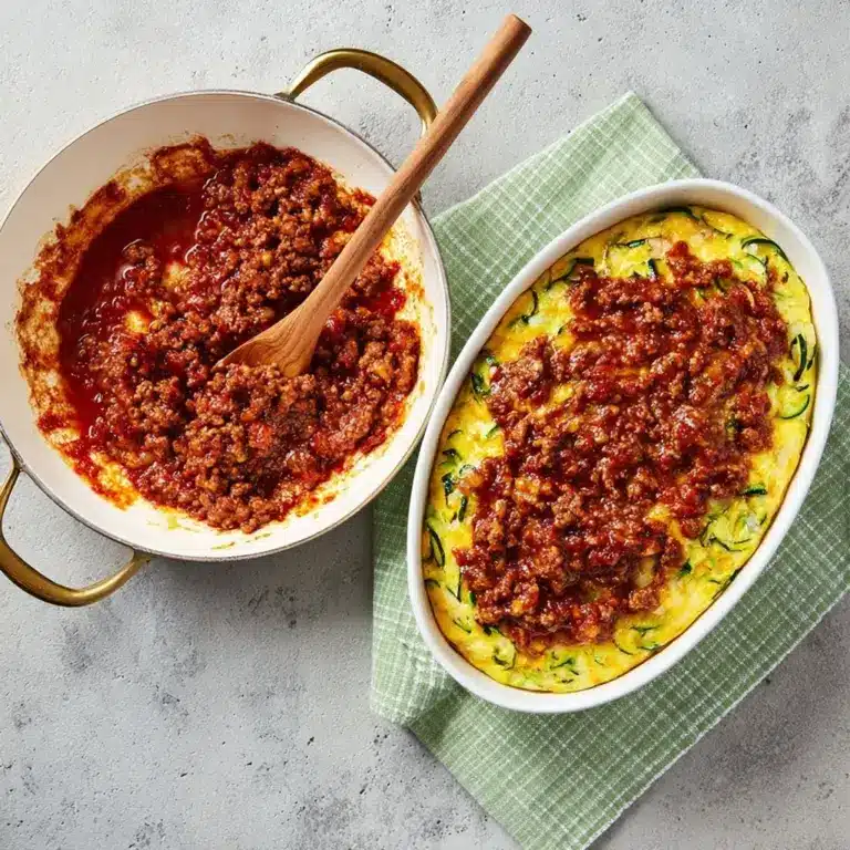 Zucchini Pizza Casserole Recipe