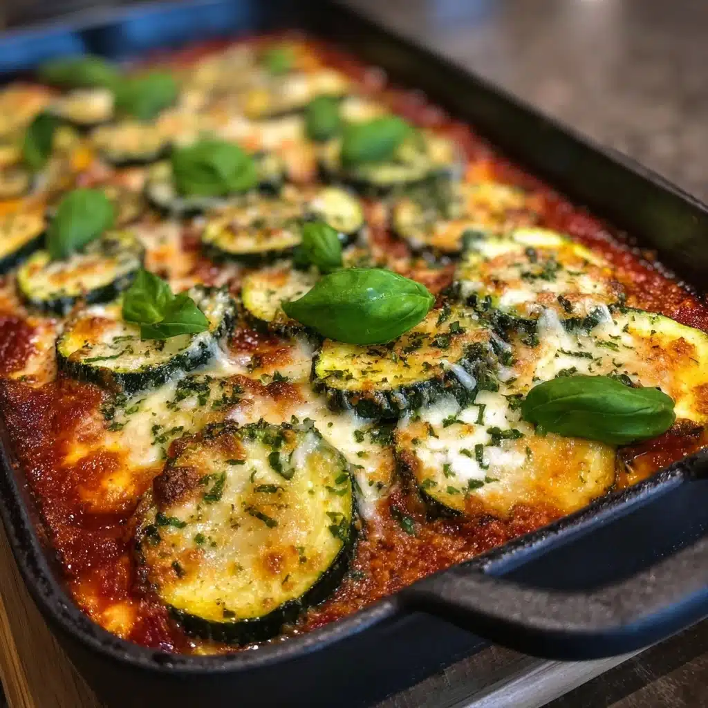 Layered Zucchini Ricotta Melts with Marinara
 - Recipe Image