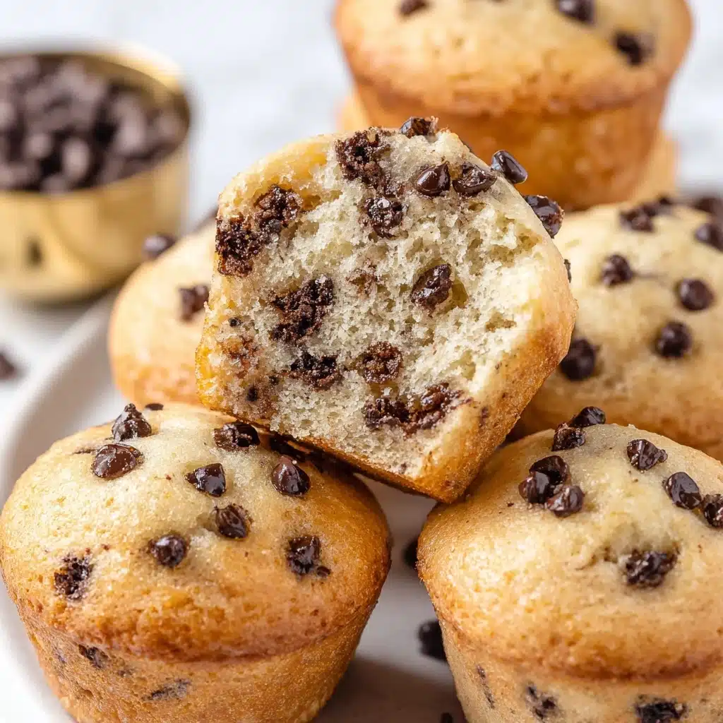 Mini Chocolate Chip Muffins Recipe - Recipe Image