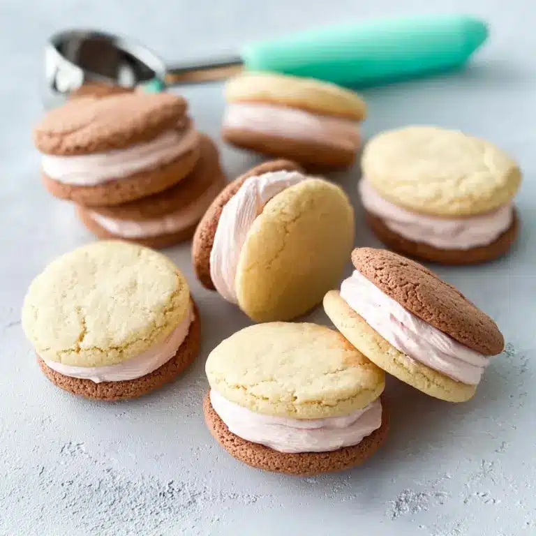Pastel Sugar Cookie Sandwiches Recipe