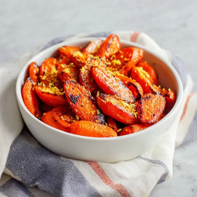 Sweet, Buttery & Irresistible – Honey Garlic Roasted Carrots