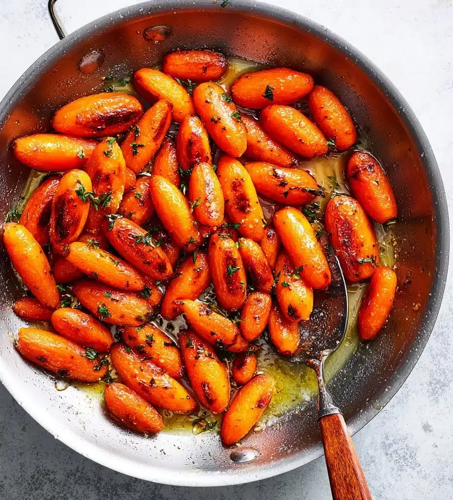 Sweet, Buttery & Irresistible – Honey Garlic Roasted Carrots