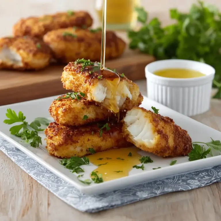 Air Fryer Honey Butter Garlic Chicken Tenders