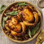 Stuffed Cornish Game Hens Recipe