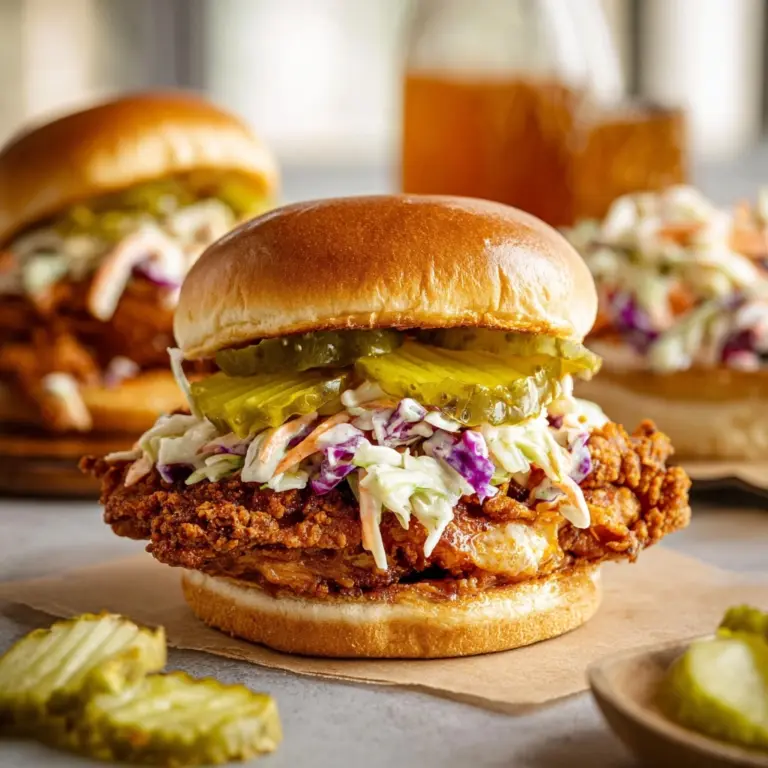 Nashville Hot Chicken Sandwiches Recipe