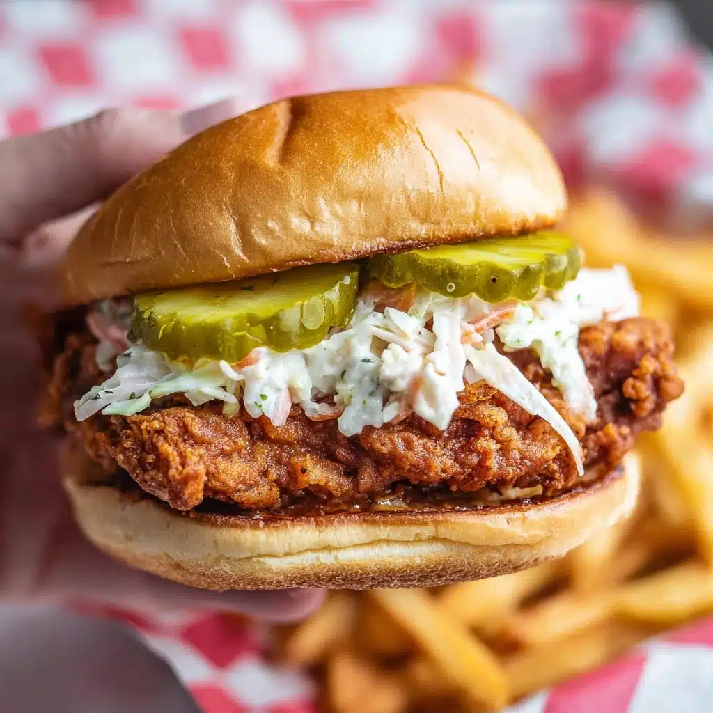 Nashville Hot Chicken Sandwiches Recipe - Recipe Image
