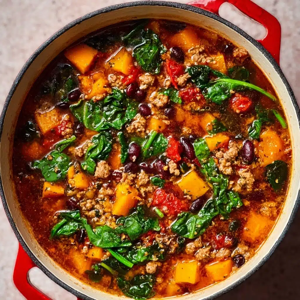 Ground Turkey Butternut Squash Chili (One-Pot!) Recipe - Recipe Image