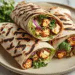 Sweet Chili Halloumi Wraps Recipe