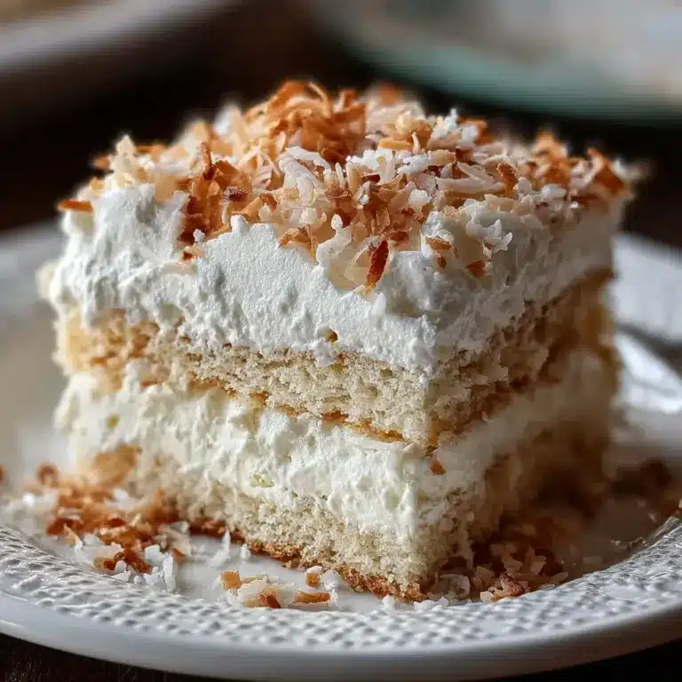 Coconut Rum (Coquito) Tiramisu Recipe