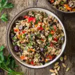 Mediterranean Rice and Beans Recipe
