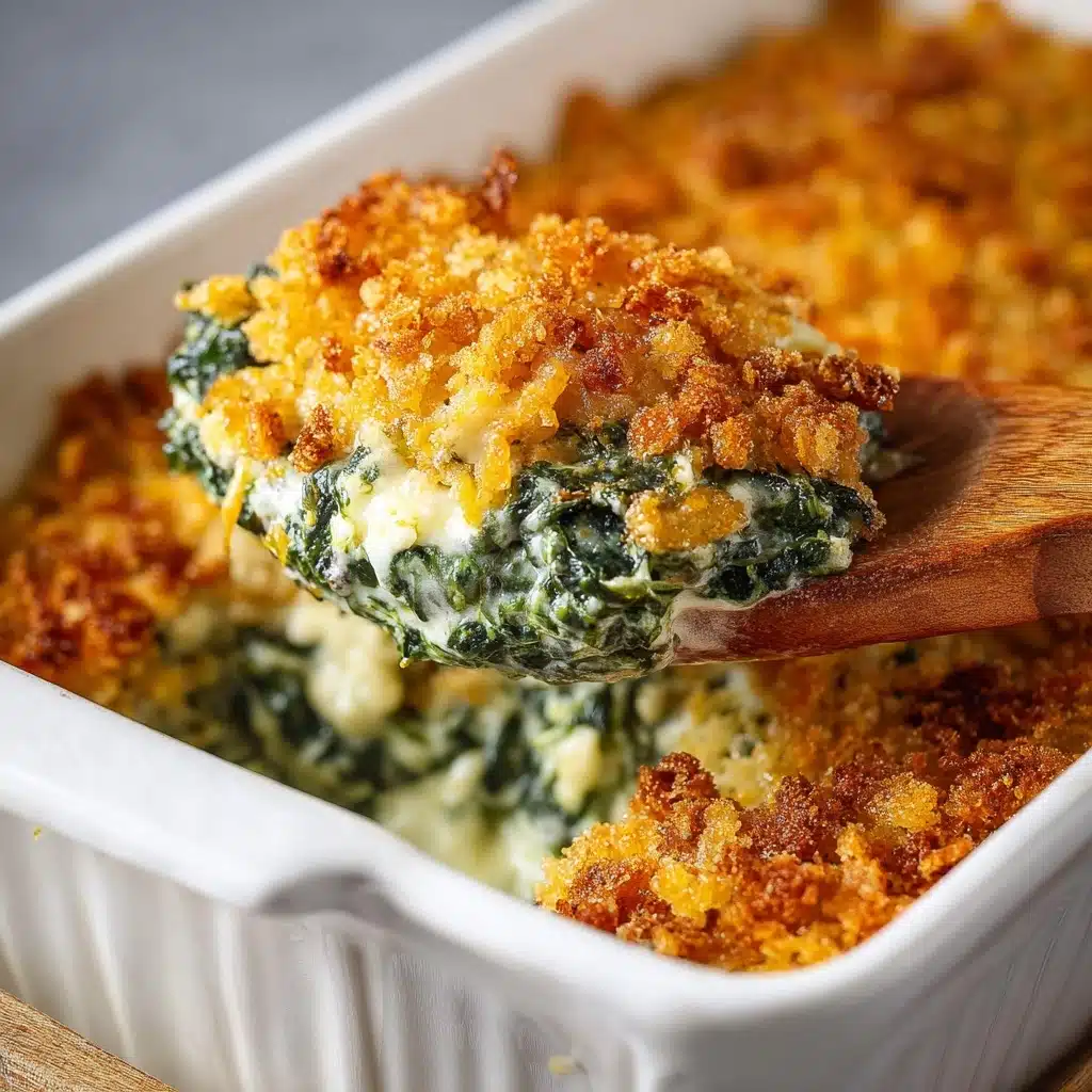 Cheesy Italian Spinach Bake
 - Recipe Image