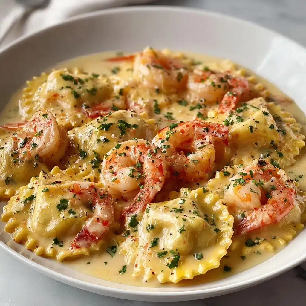 Lobster Ravioli in Lemon Butter Sauce Recipe - Recipe Image