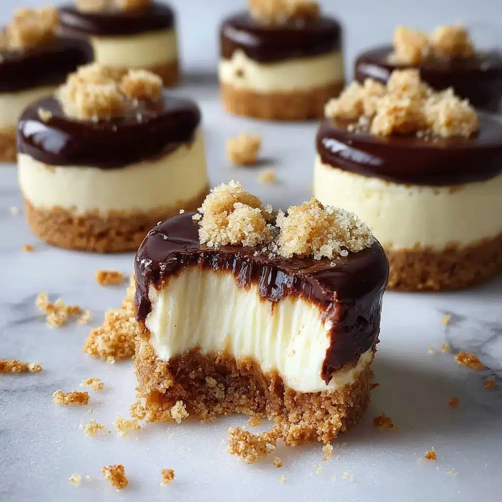 Mini Chocolate Cheesecake Bites Recipe - Recipe Image