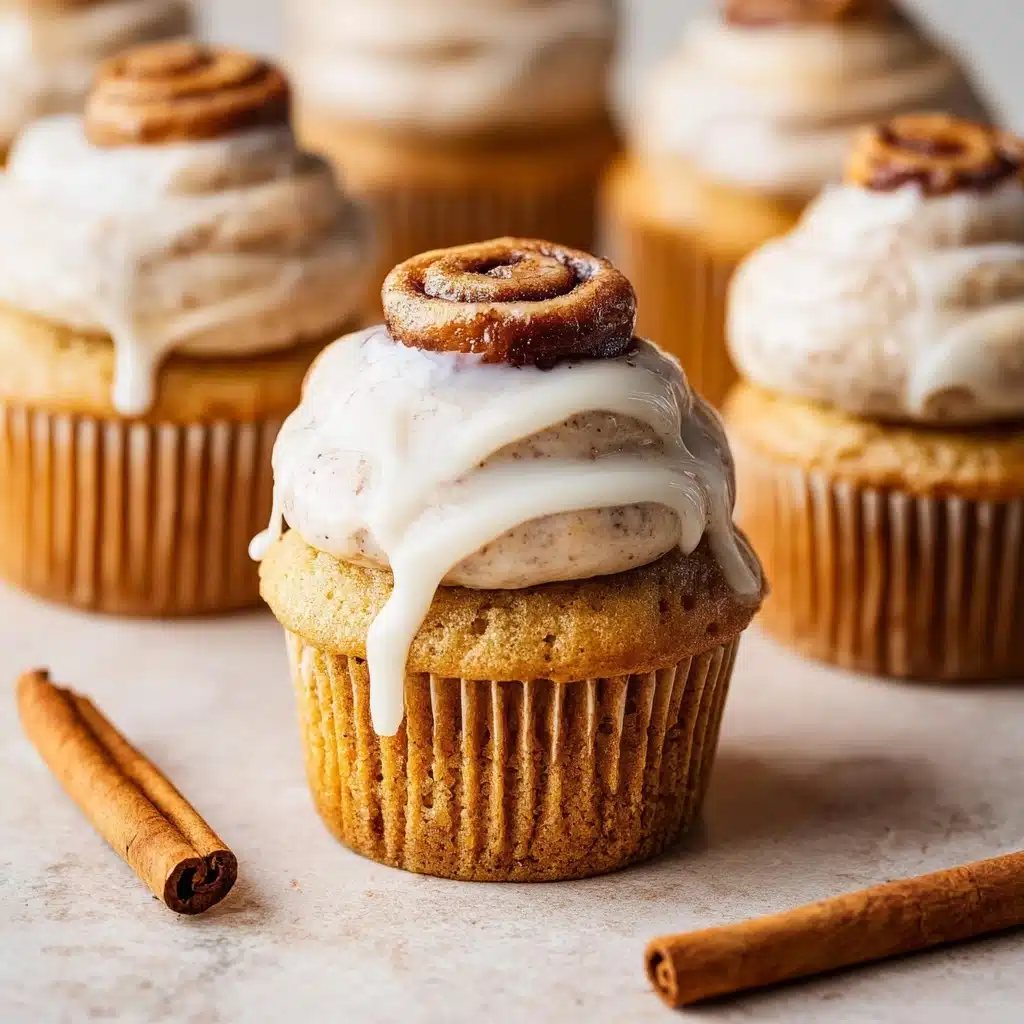 Cinnamon Roll Cupcakes Recipe - Recipe Image