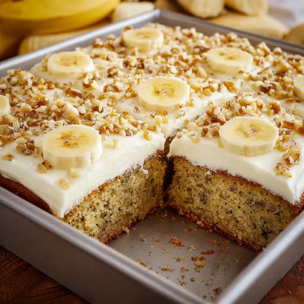 Banana Bread Cake with Cream Cheese Frosting Recipe - Recipe Image