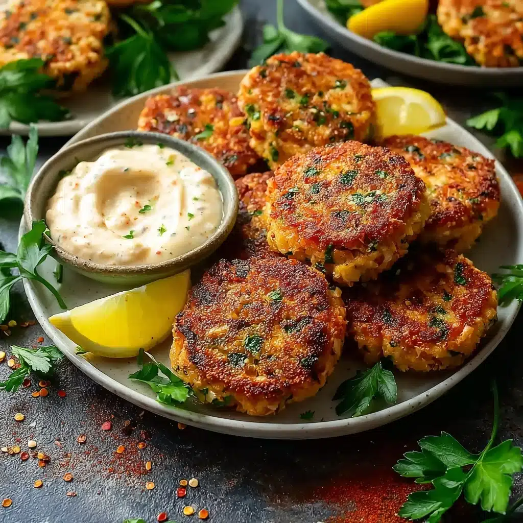 Shrimp Cakes with Lemon Aioli Recipe - Recipe Image