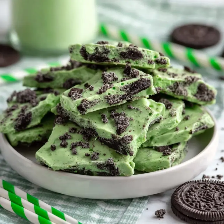 Mint Oreo Bark Recipe