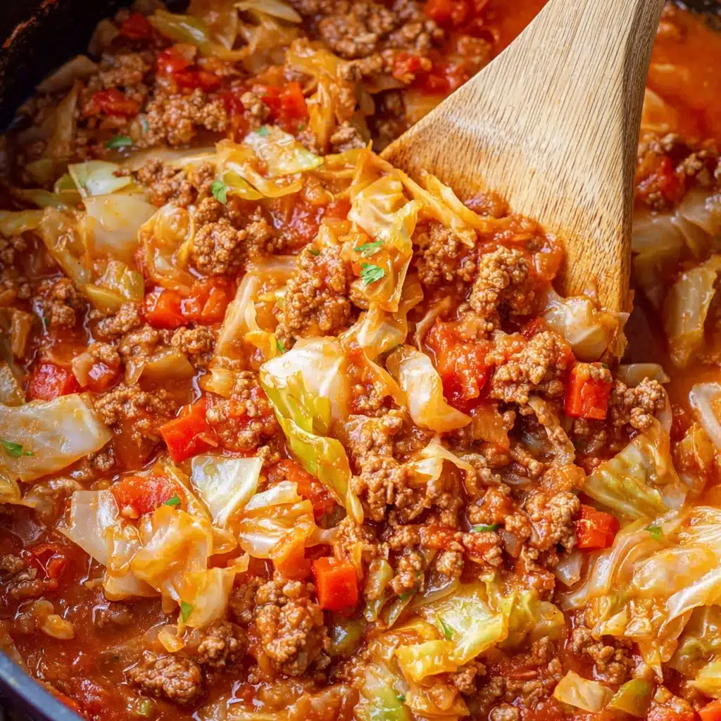 Slow Cooker Unstuffed Cabbage Rolls Recipe - Recipe Image