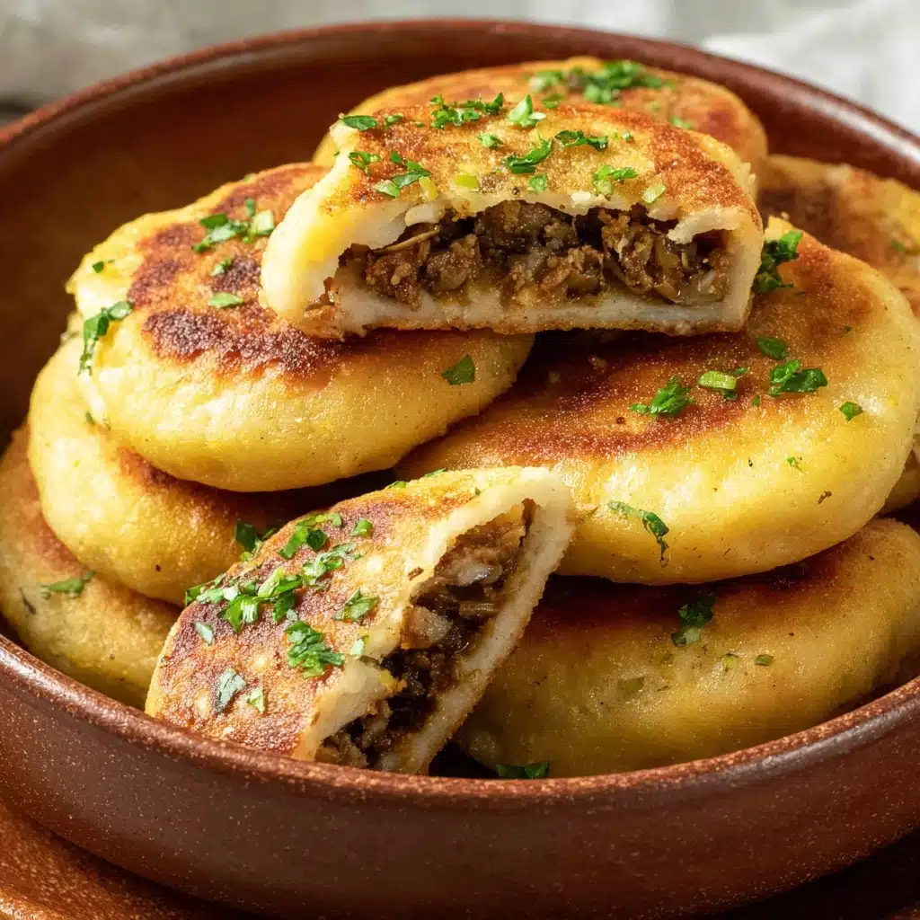 Potato Pancakes with Savory Beef and Cheese
- Recipe Image