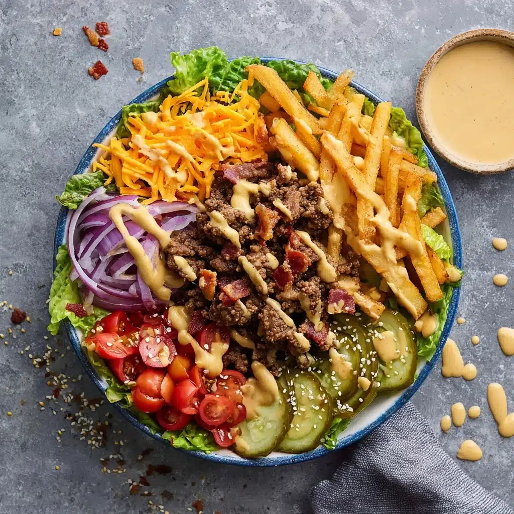 Burger Bowl Recipe - Recipe Image