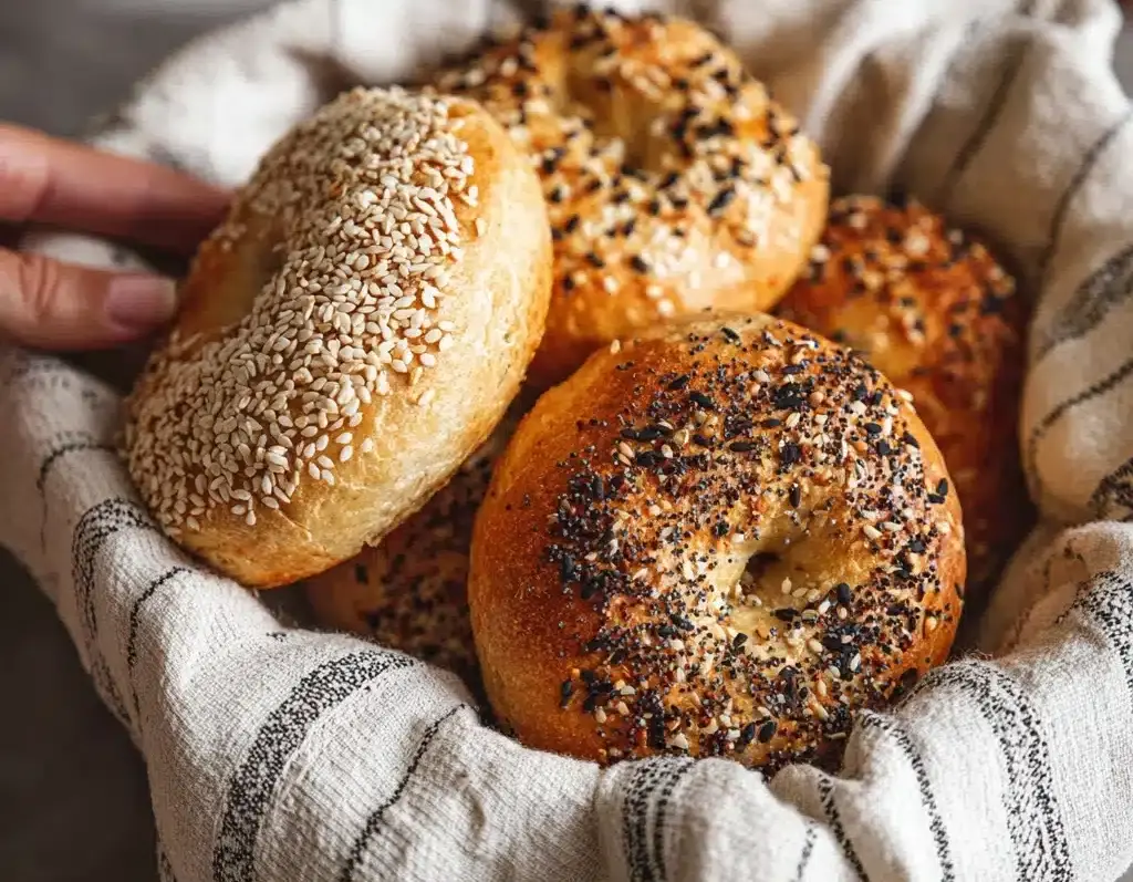 High-Protein Cottage Cheese Bagels Recipe
