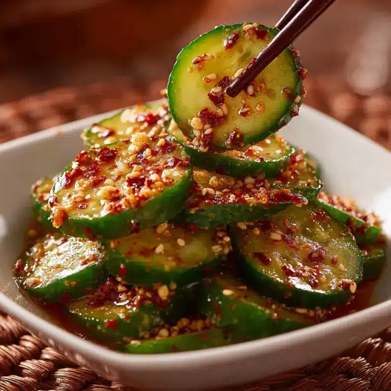 Korean Cucumber Salad (Oi Muchim) Recipe
