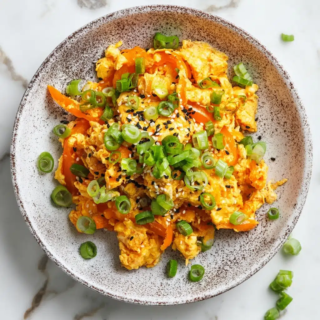 Kimchi Scrambled Eggs Recipe - Recipe Image