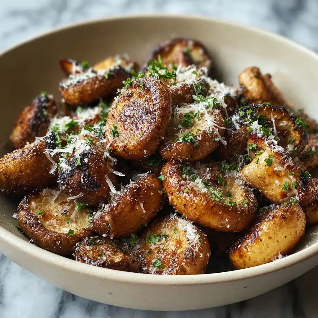 Air Fryer Ranch Mushrooms Recipe - Recipe Image