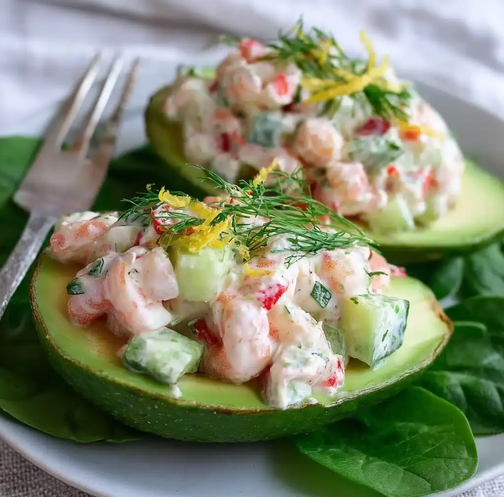Avocados Stuffed with Shrimp Recipe