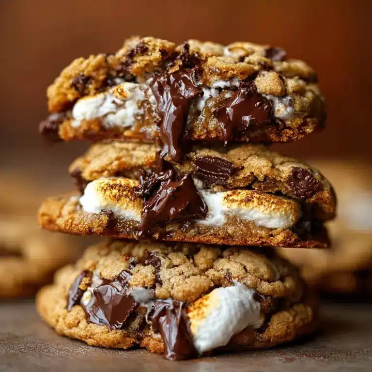 S’mores Marshmallow Cookies Recipe