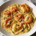 Lobster Ravioli in Lemon Butter Sauce Recipe