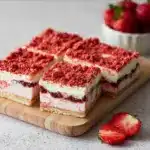 Strawberry Shortcake Bars : Easy Desserts for Summer Recipe