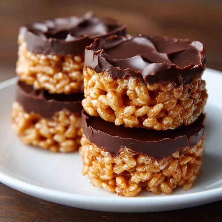Chocolate Peanut Butter Rice Krispie Cups Recipe