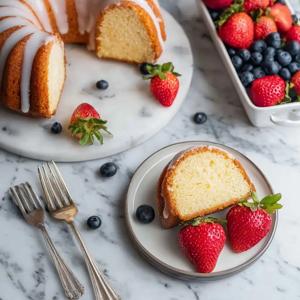 The BEST Million Dollar Pound Cake Recipe - Recipe Image