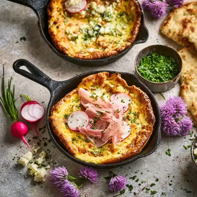 Cheddar and Chive Savory Dutch Babies Recipe