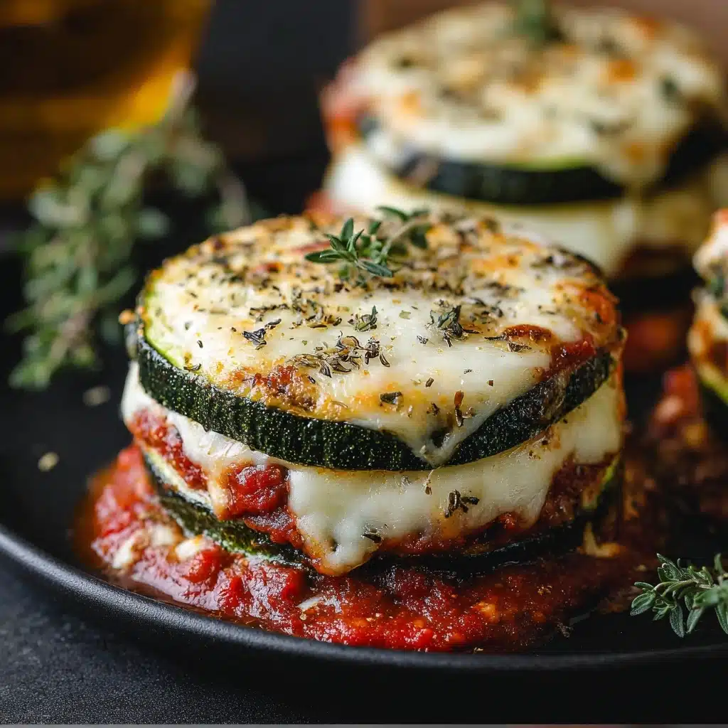 Layered Zucchini Ricotta Melts with Marinara
 - Recipe Image