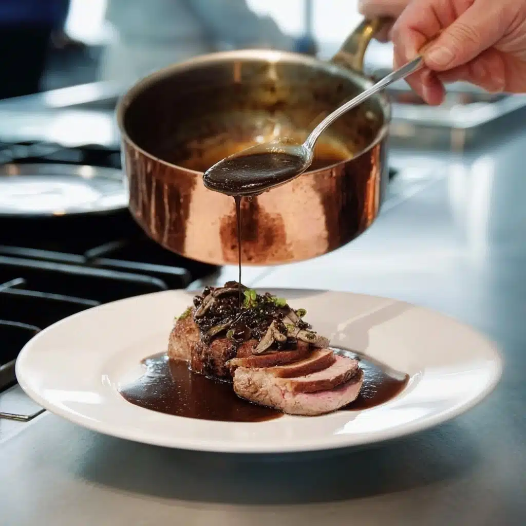 Gordon Ramsay Red Wine Jus Recipe - Recipe Image