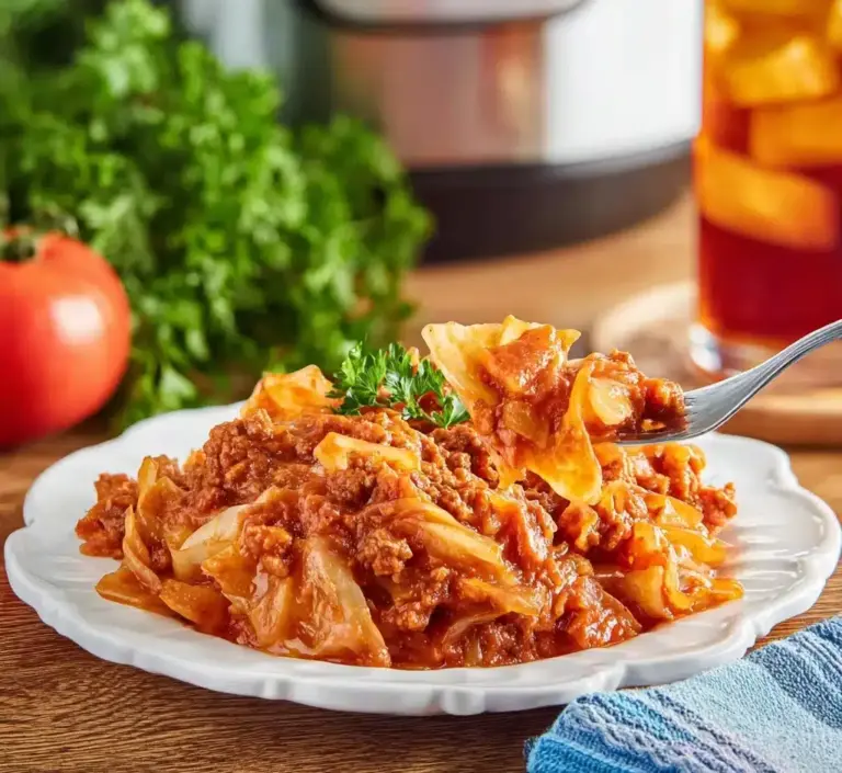 Slow Cooker Unstuffed Cabbage Rolls Recipe