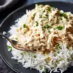 Easy Crockpot Chicken and Gravy Recipe