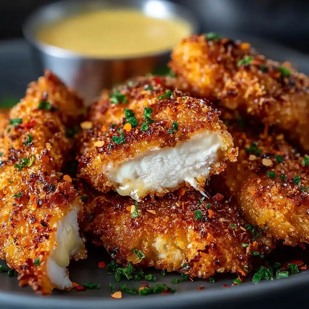 Air Fryer Honey Butter Garlic Chicken Tenders
 - Recipe Image