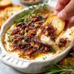 Goat Cheese Appetizer Spread with Fig Jam and Pecans Recipe