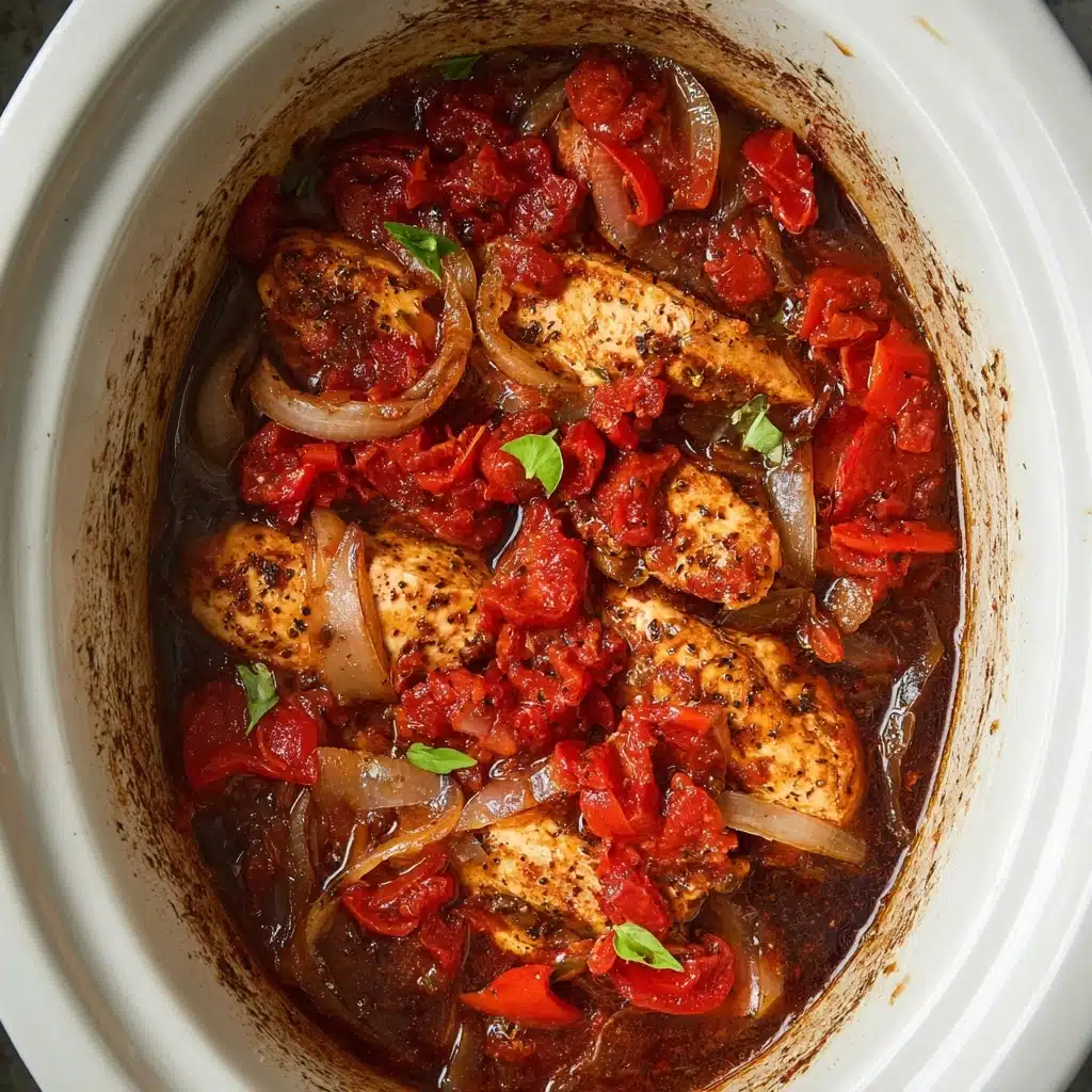 Slow Cooker Balsamic Chicken Recipe - Recipe Image
