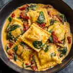 Creamy Tuscan Ravioli Soup Recipe