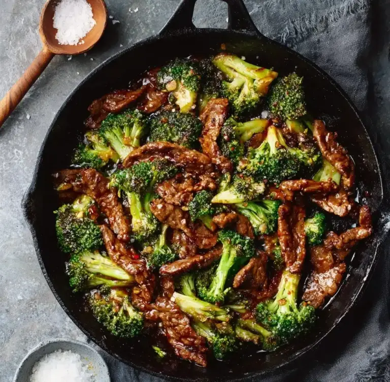 Chinese Beef and Broccoli (One Pan Take-Out) Recipe